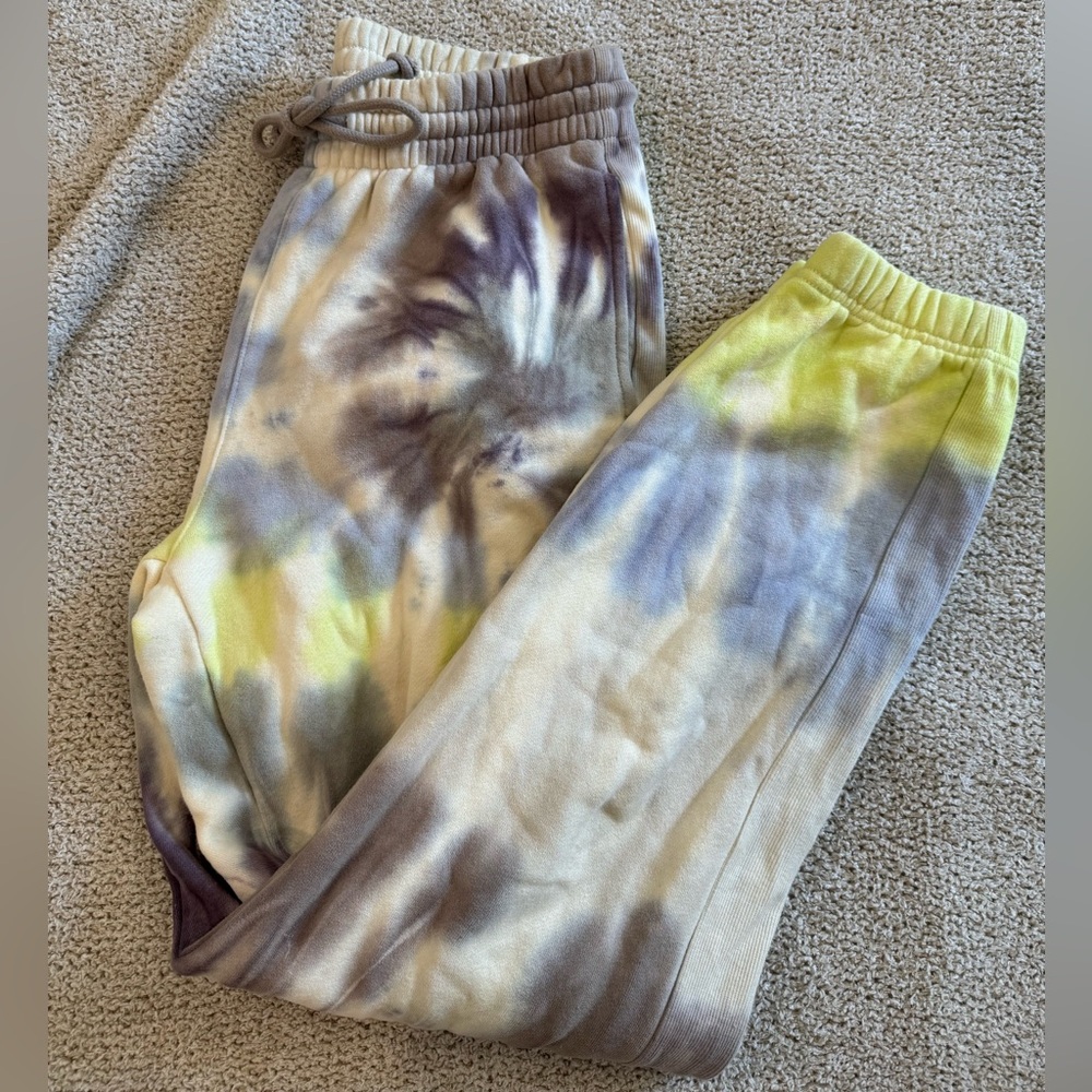 aritzia tna tie dye joggers